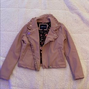 Rose Leather Jacket